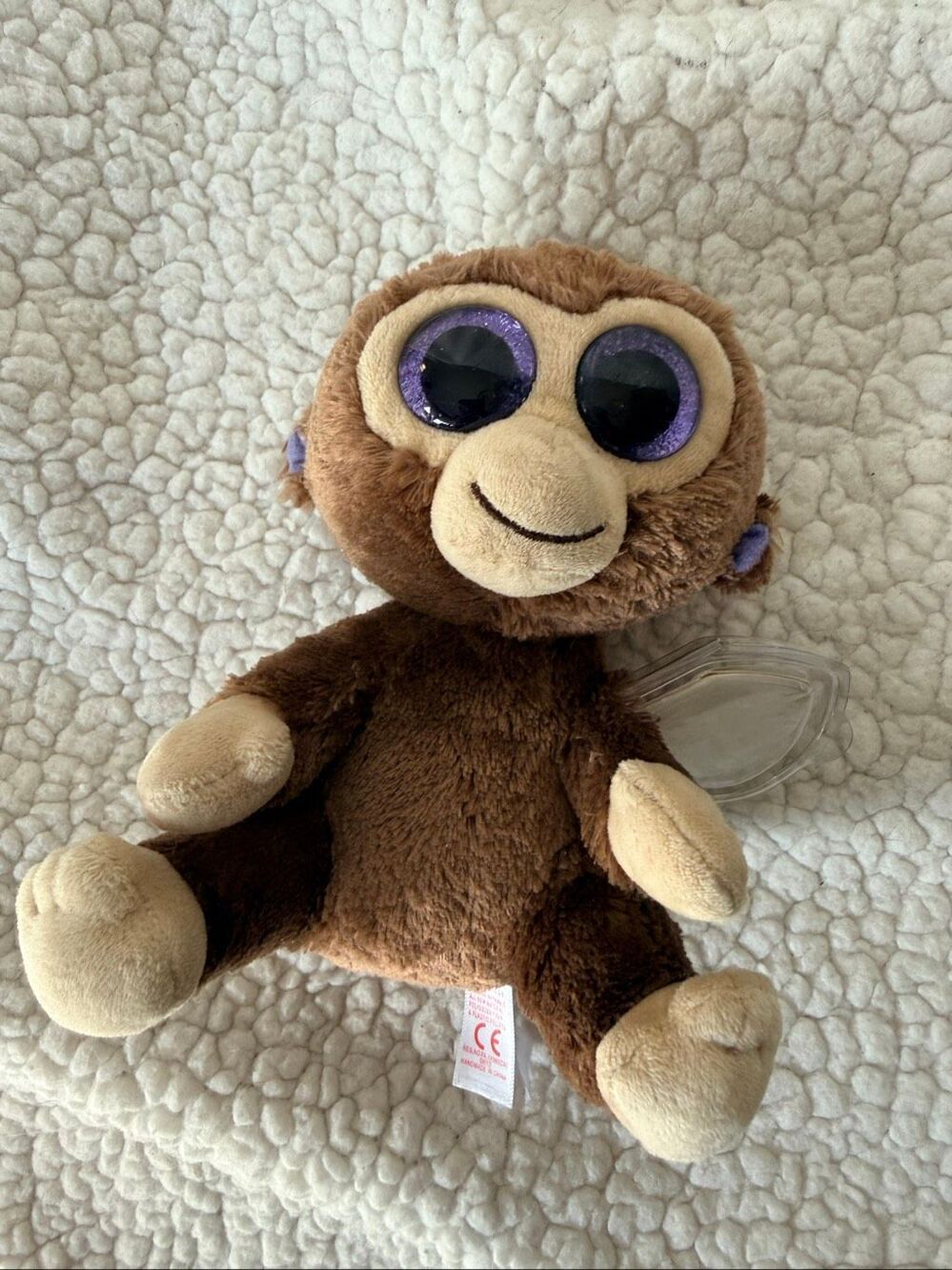 Ty Beanie Boos COCONUT Monkey 2015